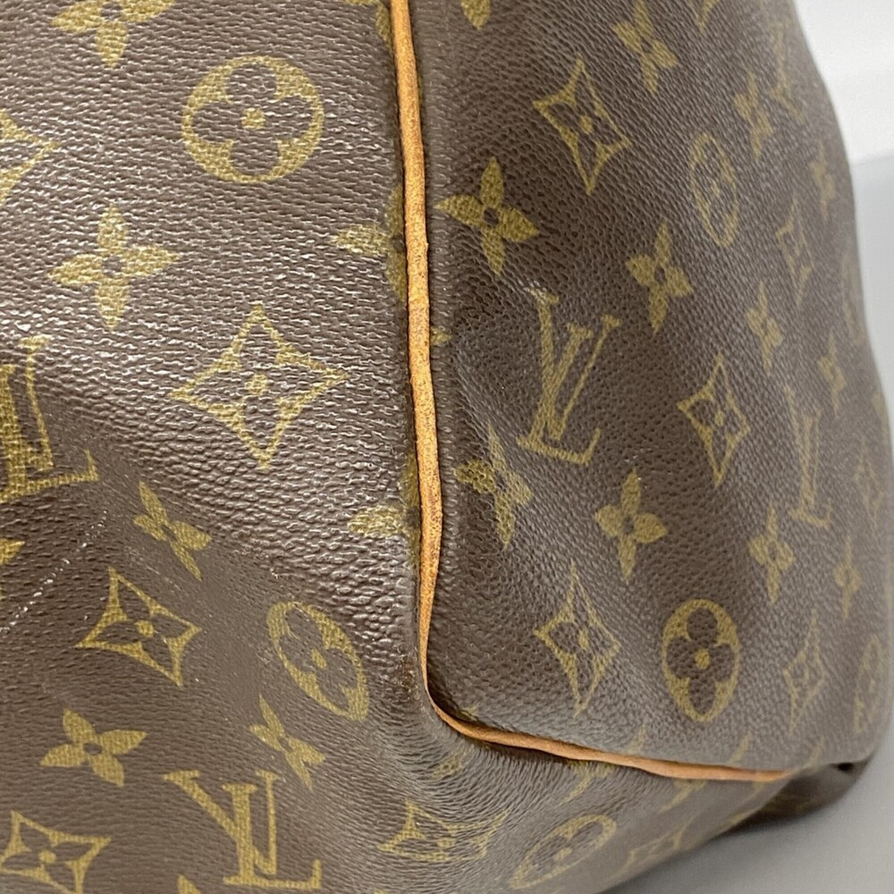 LOUIS VUITTON Authentic Brown Monogram Keepall 50 Boston Bag - Picture 7 of 11